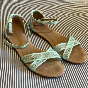 TOMS lace sandals